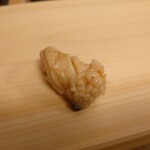 魚正 山本淳 - ホッキ貝の炙り 2022年1月