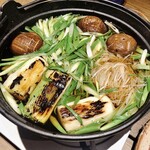 蕎麦割烹 蕎麦藤 - 見よ！この葱の量！