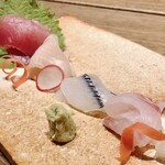 蕎麦割烹 蕎麦藤 - お造り盛合せ 