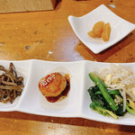 しみず - ある日のお通し