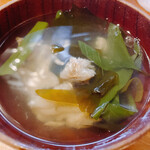 しみず - 鱈のスープ