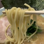 海誠家 - らーめん(並)、麺リフト
