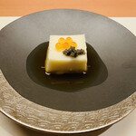 料亭二十三夜 - 室付　百合根豆富　