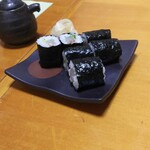 玄海鮨 - 氷柱巻でございます