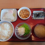 盛岡月が丘食堂 - 朝食セット（４００円）
