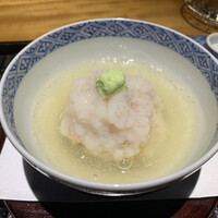 無名 - 蓮根とズワイガニの餡掛け