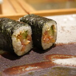 寿司英 - 赤貝のひもきゅう