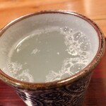 吾妻橋 やぶそば - そば湯割り