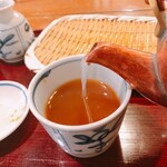 吾妻橋 やぶそば - とろ～り