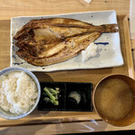 うまい魚が食べたくて - 特大ホッケ定食¥1000