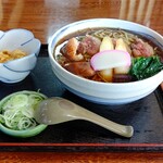 庄屋 - 鴨南蛮蕎麦(大盛)　850＋100円