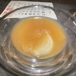 仁修樓 - 白菜とフカヒレの姿煮　金華ハムの上湯スープと若鶏の白湯スープミックス
