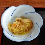 庄屋 - 小鉢のすみつかれ(茨城県西部と栃木県南部に伝わる郷土料理だそうです。)