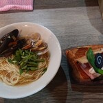 ラァメン コハク - 貝出汁と煮干のラーメン  800円