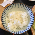 とんかつ桂 - ご飯(4分の1)