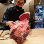 祇園肉料理 おか - 今日いただく熟成肉