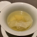 茶禅華 - 雉雲呑湯（雉入り雲呑スープ）