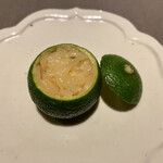 茶禅華 - 酸橙海蜇（かぼす風味のくらげ冷菜）