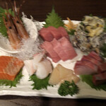 牛たんの一仙 - 刺身盛り合わせ
