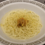 茶禅華 - 清湯麺 上海蟹XO醤のせ