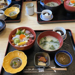 仙石 - お味噌汁は美味しいワカメです。