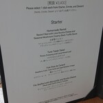 Restaurant 906 - メニュー