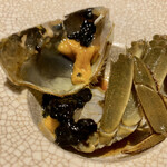 茶禅華 - 酔大閘蟹（上海蟹の紹興酒漬 雌）