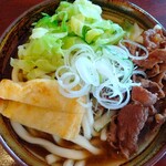 うどんの佐助 - 肉うどん580円