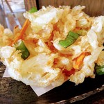 麦屋 - 麦屋 　かき揚げ180円