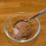 PyonKichi - ランチセットのチョコアイス