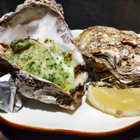 かなわ - 焼き牡蠣２種・左ジェノベーゼ