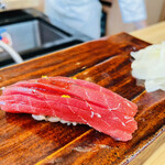 立喰鮨 銀座おのでら - やま幸本鮪漬け赤身