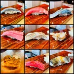 立喰鮨 銀座おのでら 本店 - 各種にぎり