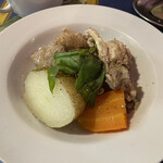 トラットリア プルチネッラ - 軍鶏と根菜の水煮