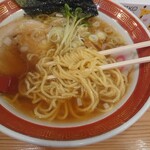 Chuukasoba Hamadaya - 中華そば　690円　麺アップ