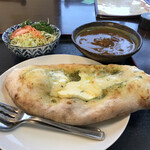 味乃家 魚野川 - チーズナンカレー（税込み８００円）