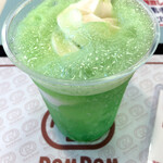 ドムドムハンバーガー ﾏﾙｴﾂ大泉学園店 - メロンソーダフロート