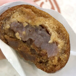 ドムドムハンバーガー - かりんとう饅頭中身