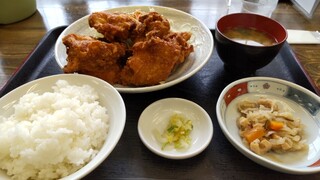 Shundokoro Gohanyasan - 鳥のから揚げ定食（1000円）