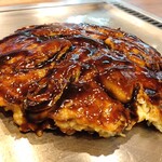 お好み焼き小町 - 牡蠣のお好み焼き