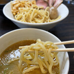 浜田山 - 味玉ちゃーしゅーつけめんにチャーシュートッピング