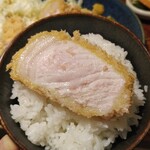 とんかつ けい太 - ロースカツオンザライス