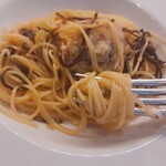 嶽 - 牡蠣と下仁田ネギの和風パスタ