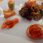 嶽 - 前菜とサラダ