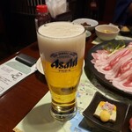 Tonosawa Ichinoyu Shinkan - 生ビール