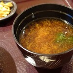 もくとん イオンモール津南店 - 味噌汁