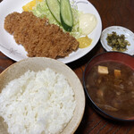 Tonkatsu No Shigemitsu - とんかつ定食1300円