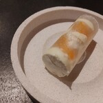 フロリレージュ - (2022年1月　訪問)蜜柑とクリームを飴でくるんだもの。パリふわジューシー。