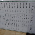 松葉食堂 - 定食メニュー