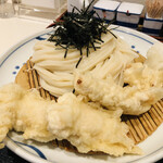 手打うどん 長谷沼 - ♪熱々ジューシーな、とり天